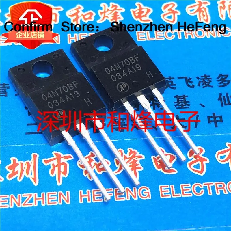 5PCS-10PCS 04N70BF AP04N70BF TO-220F MOS 700V 4A On Stock New And Original