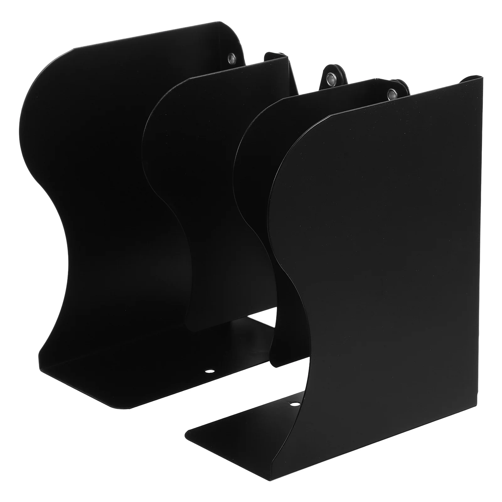 

Metal Expandable Bookend Retractable Desktop Book Holder Adjustable Book Shelf Organizer for Desk Home Metal Adjustable