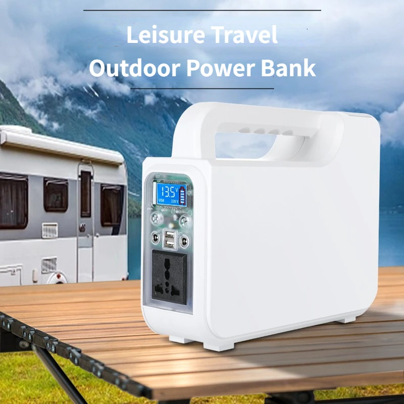 300W Camping Portable Power Station 200Wh Lifepo4 Battery AC 220V Portable Solar Power Supply Mobile Outdoor Emergency Generator