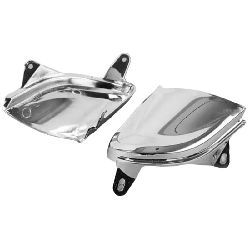 

Chrome Headlight Corner Trims Front Fairing Cover For Honda Goldwing GL1800 06- 17 F6B 13- 17 Gold Wing Cruiser