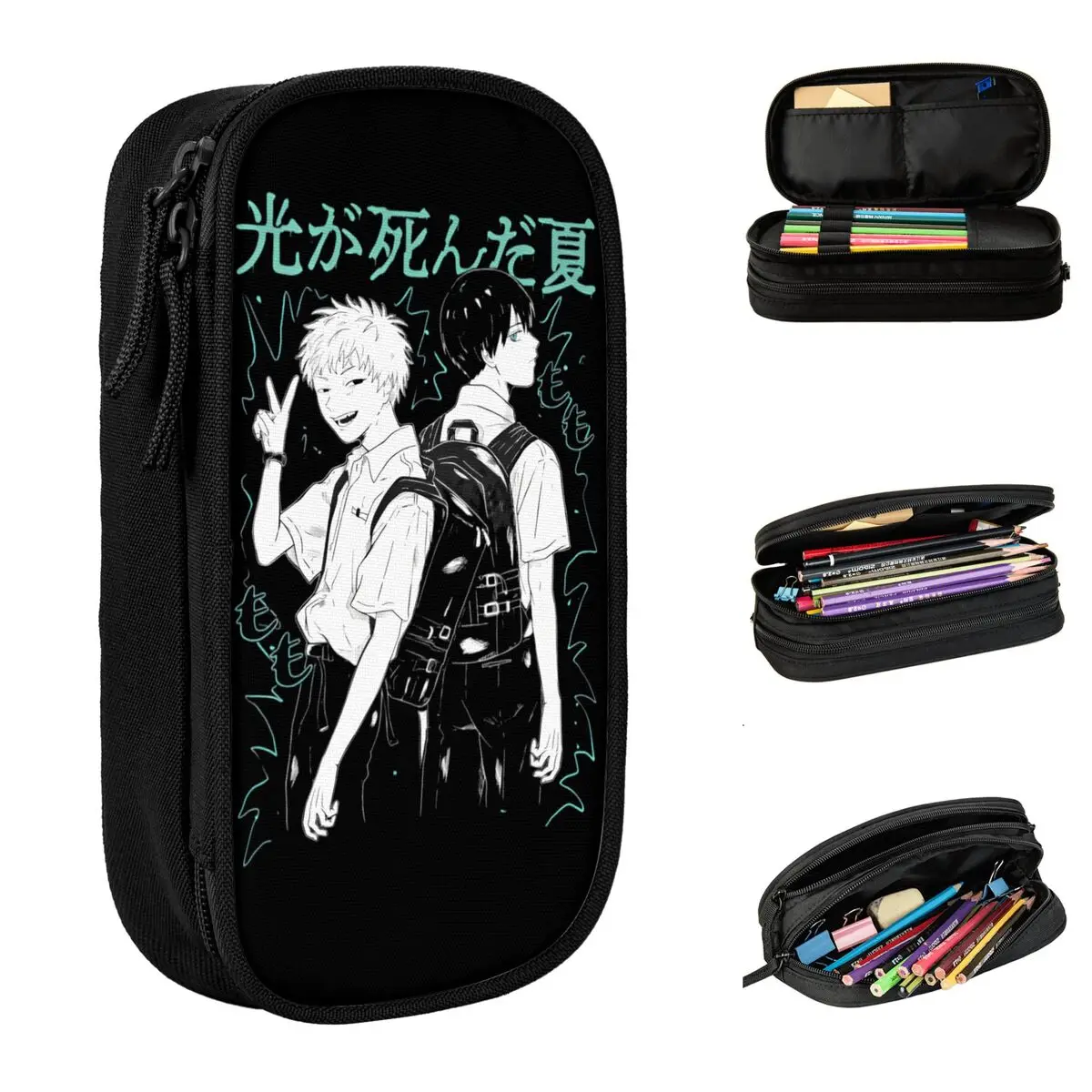 

Летний пенал Hikaru Died Indou Hikaru Tsujinaka Yoshiki пеналы ручка большая вместительная сумка аксессуары на молнии