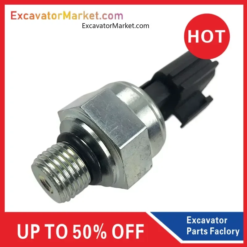 For Hitachi Zax120 200 240 330-1/3/6 Hydraulic Pump Distribution Valve Low Pressure Sensor Pressure Switch Excavator Accessories