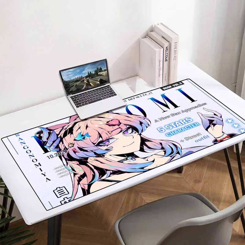 

Genshin Impact Xxl Mouse Pad Gamer Deskmat Gaming Laptop Mausepad Non-slip Mat Pc Accessories Mats Keyboard Cabinet Desk Anime