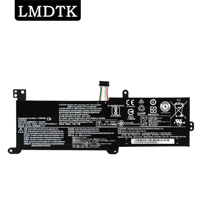 

LMDTK New L16L2PB3 L16C2PB3 Laptop Battery For Lenovo For XiaoXin 5000-15 Ideapad 320-15IKB 330C-14IKB 15IKB 15AST 340C-15IWL