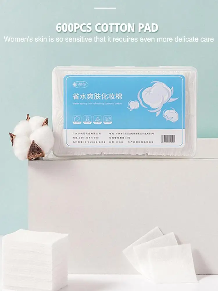 Tampons de coton propres jetables pour tatouage, perles épaisses, fournitures de Microblading, démaquillant doux, cotons nettoyants, pour les fins de beauté