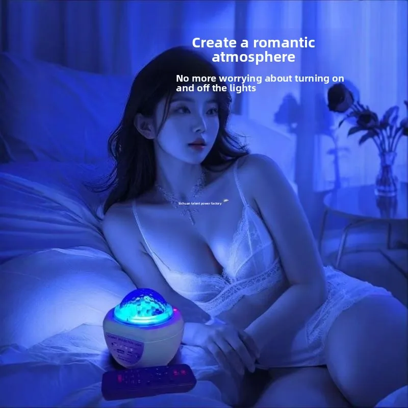 2026 Nouvelle lumière d'ambiance pour chambre à coucher, chambre de couple romantique, lumière premium, prend en charge la lecture Bluetooth, envoyer une chemise de nuit sexy gratuite