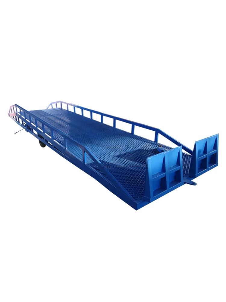 High Quality Container Ramp Adjustable Hydraulic Forklift Loading Yard Dock Loading Ramp for Sale