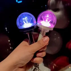 Kpop Idol 17 Mini Lightstick Chaveiro Glow Stick Chaveiros para presente de quilate