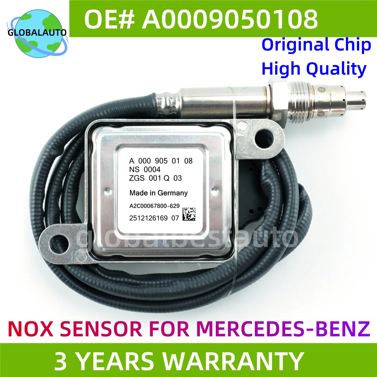 

A0009050108 0009050108 Nitrogen Oxygen Sensor NOX Sensor For Mercedes-Benz GLE SLC SLK V W447 Vito Mixto