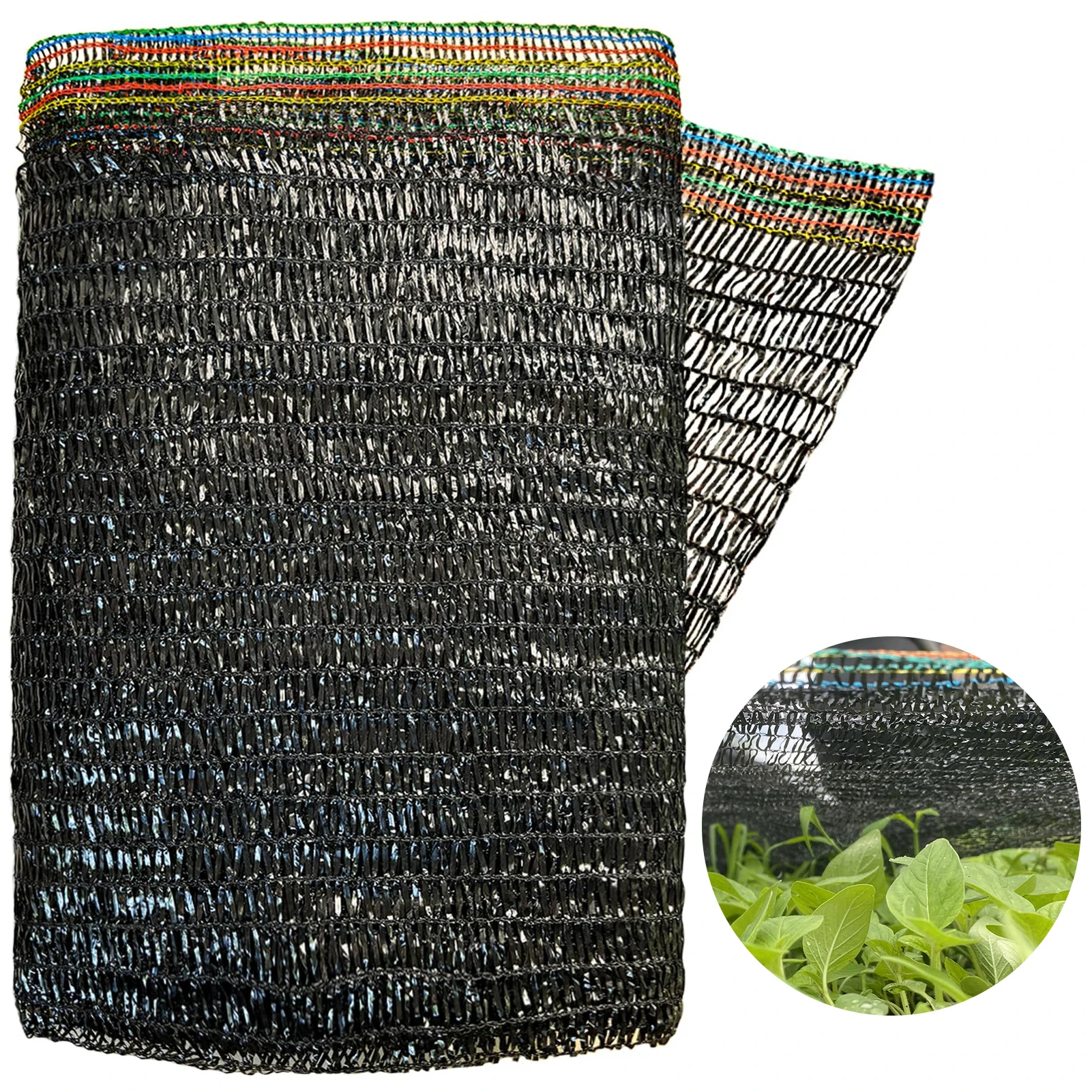 

55% Black Shade Cloth Greenhouses Mesh Shade Net Garden Sun Shade Netting for Pergola Greenhouse Patio Outdoor Plants Growing