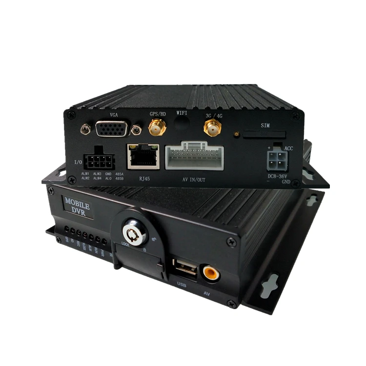 4G GPS Mobile DVR With SD Card Truck Car Bus Video Recorder Camera And Suit Digital Video Recorder