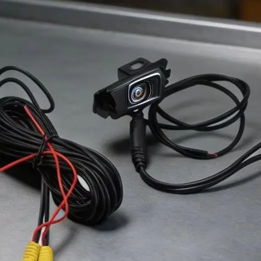 For Ford Focus for fiesta for galaxy Car Reverse Camera Rear Fit Power Cord 170° Lens Angle Accessories Number Plate Light