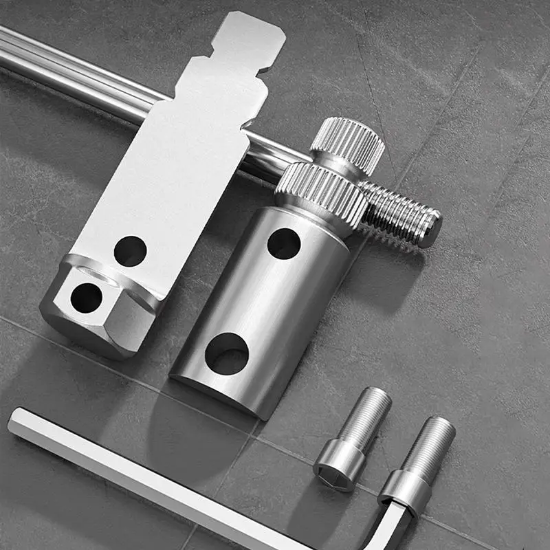 1 Sets Broken Wire Extractor Threading Tools Broken Pipe Screw Remover Water-tap Angle Valve Repair Disassembly Bathroom Tool