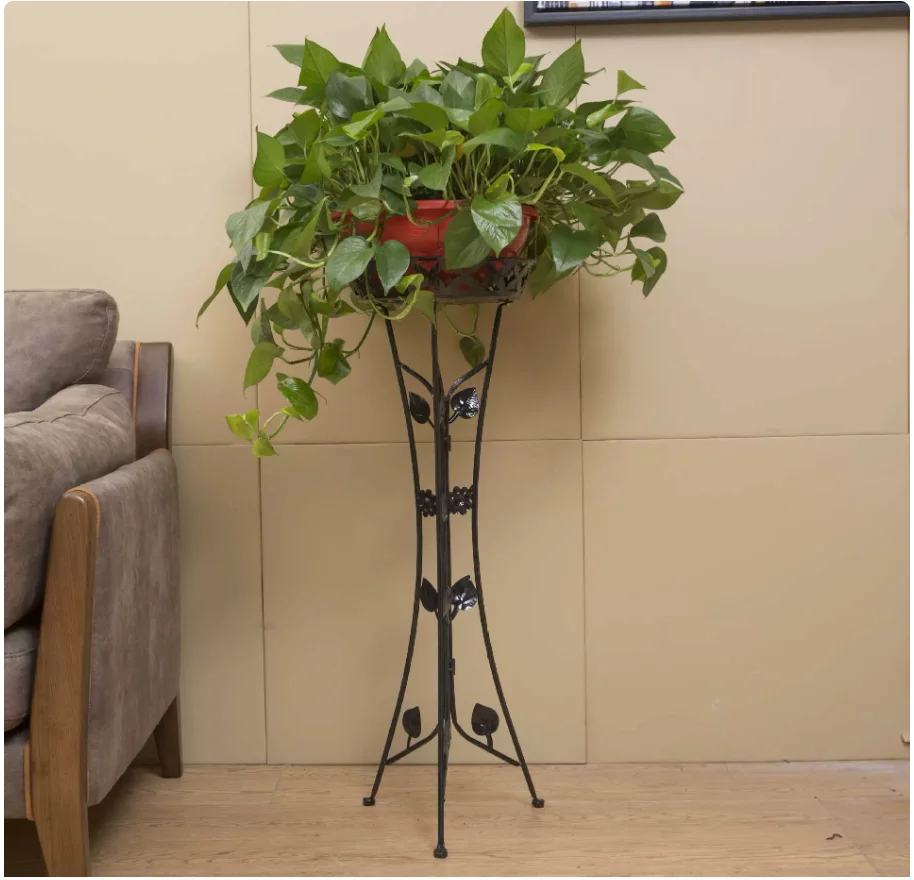 Plant Stand Indoor Flower Rack Storage Racks Home Office Living Room Balcony Iron European Bonsai Shelf Flower Pot Rack