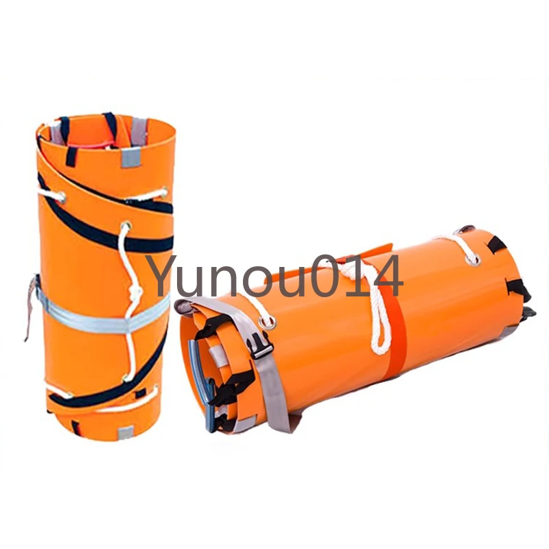 Multifunctional Roll Type Soft Stretcher, Blue Sky Rescue, Firefighting, First Aid, Mountain Folding, Simple Lifesaving