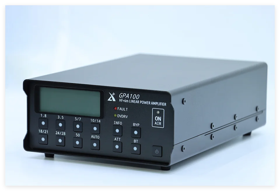 XIEGU GPA100 100W Linear Amplifier 1.8-54MHz Shortwave Radio X6100 X6200 G90 G106C HF Band