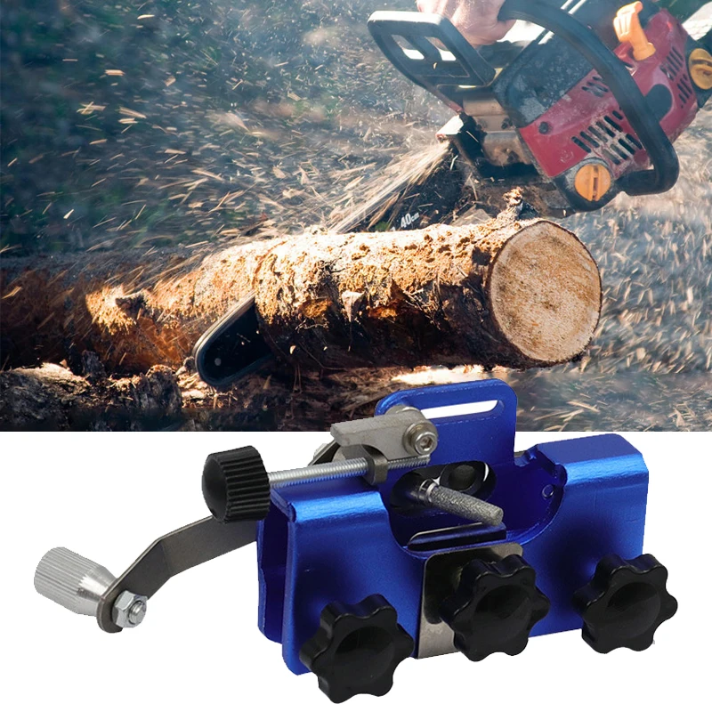 

Mini Chain Saw Sharpeners Portable Chainsaw Chain Sharpening Woodworking Grinding Stones Electric Chainsaw Grinder Tools