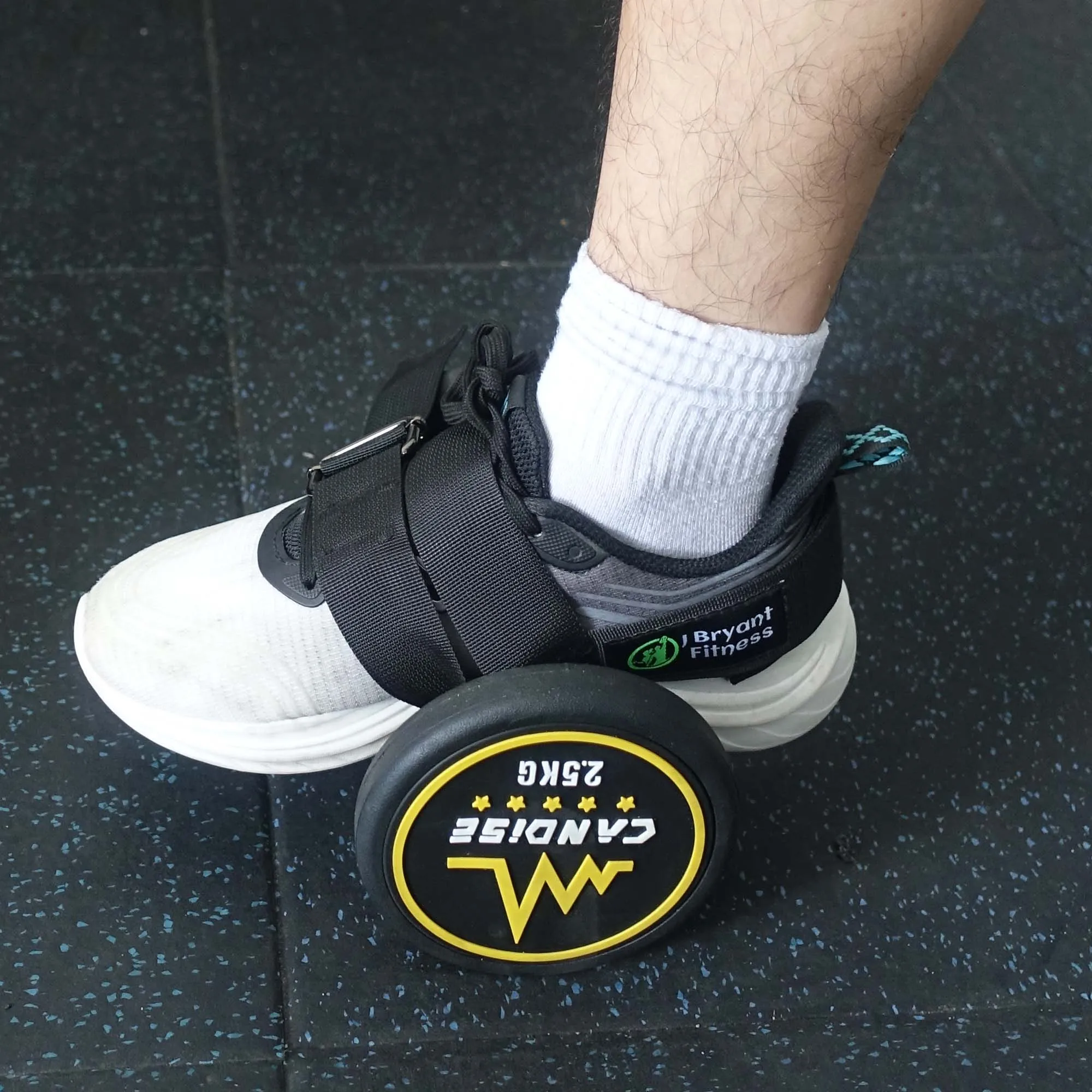 J Bryant Tibialis Trainer – Verstelbare Voetriem Voor Dumbbells – Versterk Je Kuitspieren & Enkels – 1 Paar