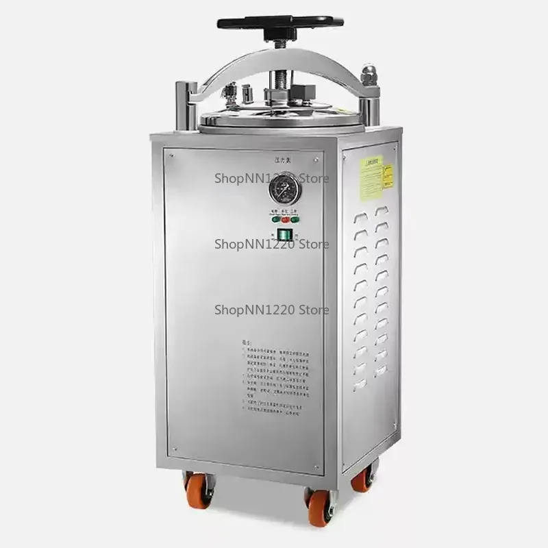 

30L 40L 50L 75L Stainless Steel Digital Display Vertical Autoclave for Laboratory Industrial Sterilizer