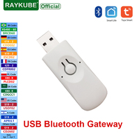 RAYKUBE B4 USB Bluetooth Gateway for Tuya APP Smart Door Lock Wifi Hub Bluetooth Smart Wireless Adapter Remote Control
