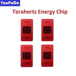 Chip Terahertz de alta sensibilidad, Detector de Chip THZ implantado cuántico, tarjeta de energía para detección de almohada, peine, taza y plantilla, 10 unidades por lote