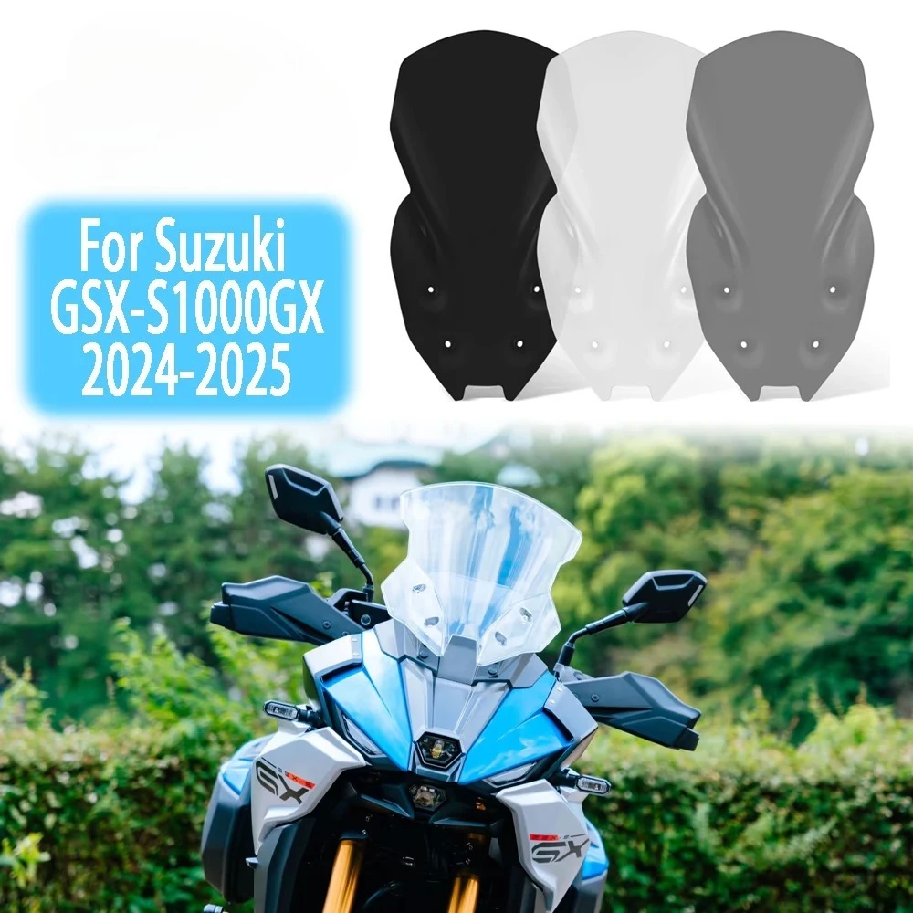 

For Suzuki GSX-S1000GX 2024 GSX S 1000 GX 2025 Front height windshield deflector, wind deflector, fairing, and spoiler