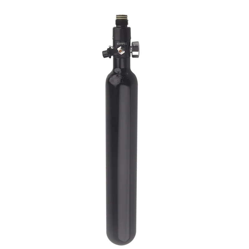 HPA 0.38L/380CC Air Tank Output 160To3000PSI Pressure Relief Valve Gas Cylinder Refill Regulator For CO2 Station Diving Aquarium