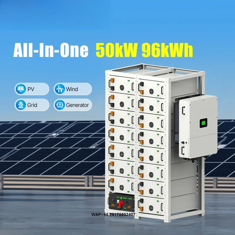 VoltaNest Rack-mounted 96/112kWh High Voltage LiFePO4 Battery Solar All in One C & I ESS Commercial Battery Storage