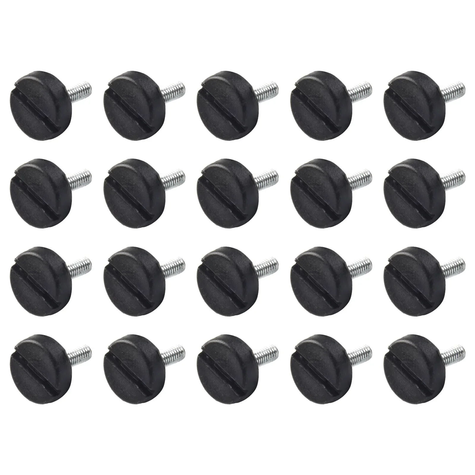 Furniture Glide Leveling Foot Conference Room Tables Furniture M6 Plastic Restaurant Furniture Screw On Type Heavier Desks