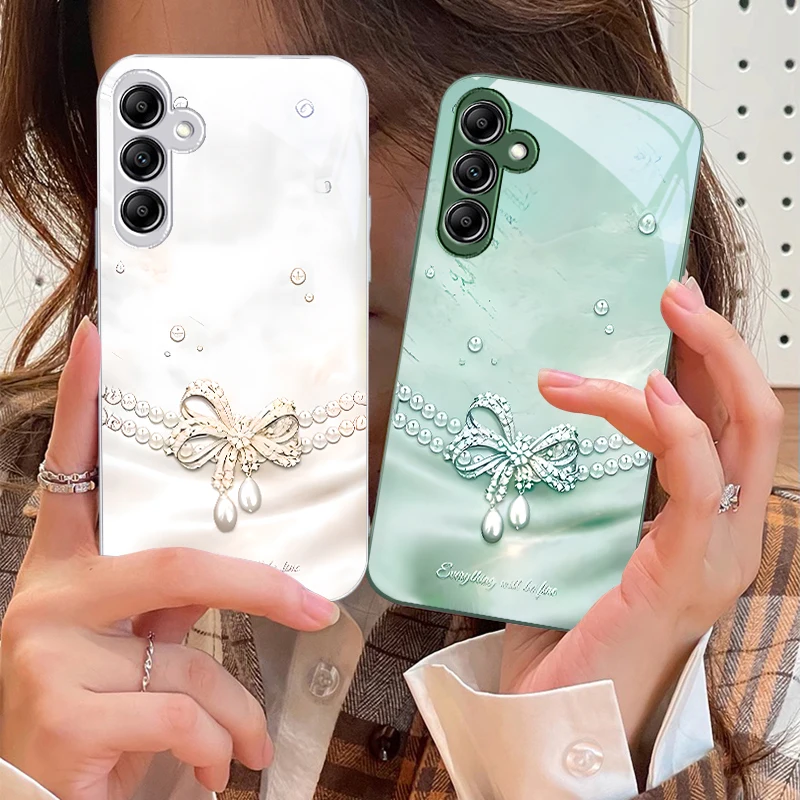 

Ping An Butterfly For Samsung Galaxy A14 4G 20 30 52 20S 21S 22 A32 33 34 42 50 51 53 54 70 71 72 73 5G Glass Phone Case