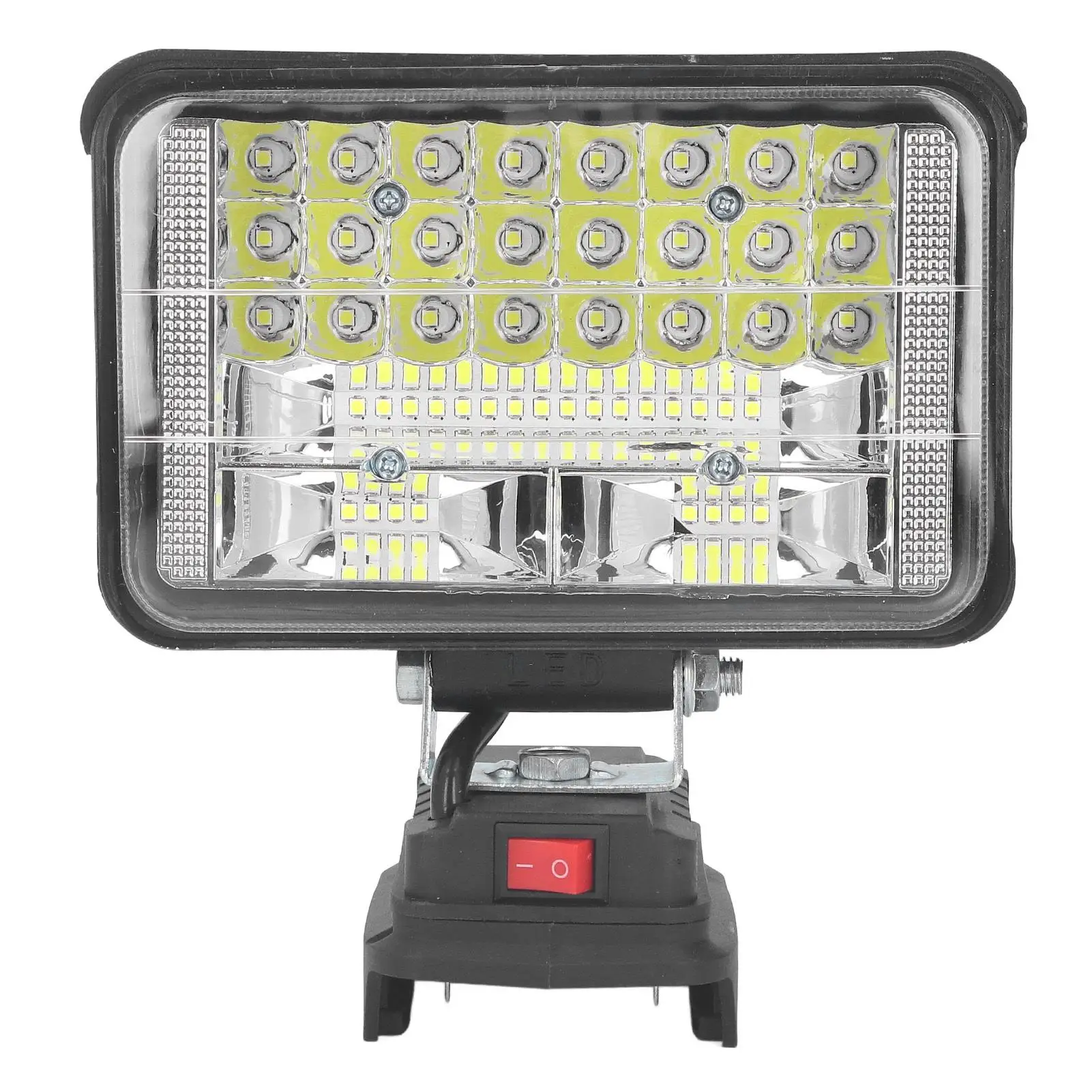 5400lm Portable LED Work Light - High Brightness, Adjustable Angle, Rainproof, Cordless & Versatile for maintenance