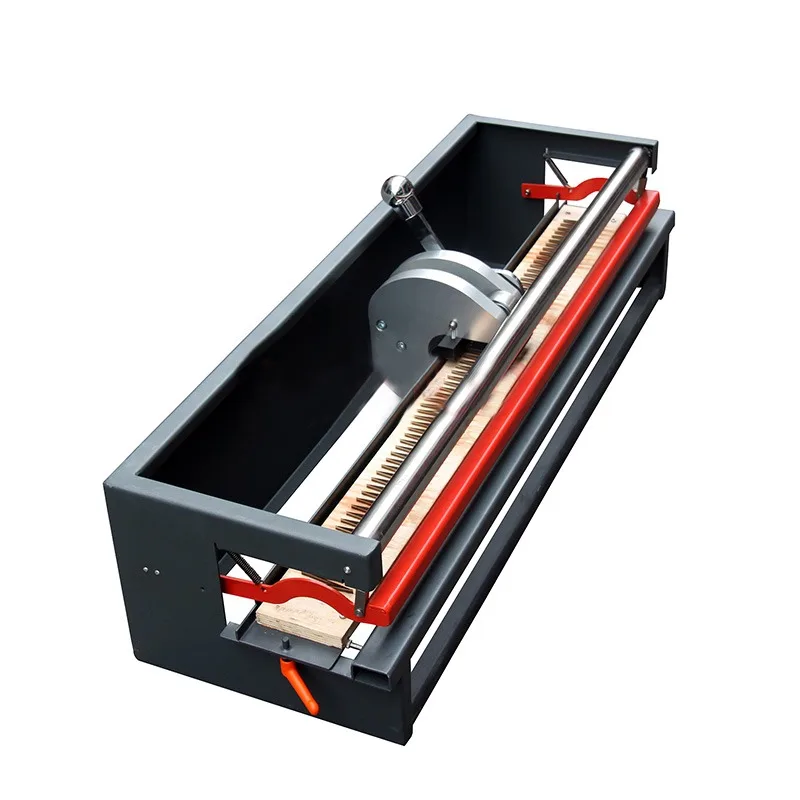 Mesin Pemotong Gigi Sabuk Konveyor PU Mesin Pembuat Lubang Jari Sabuk PVC Baru