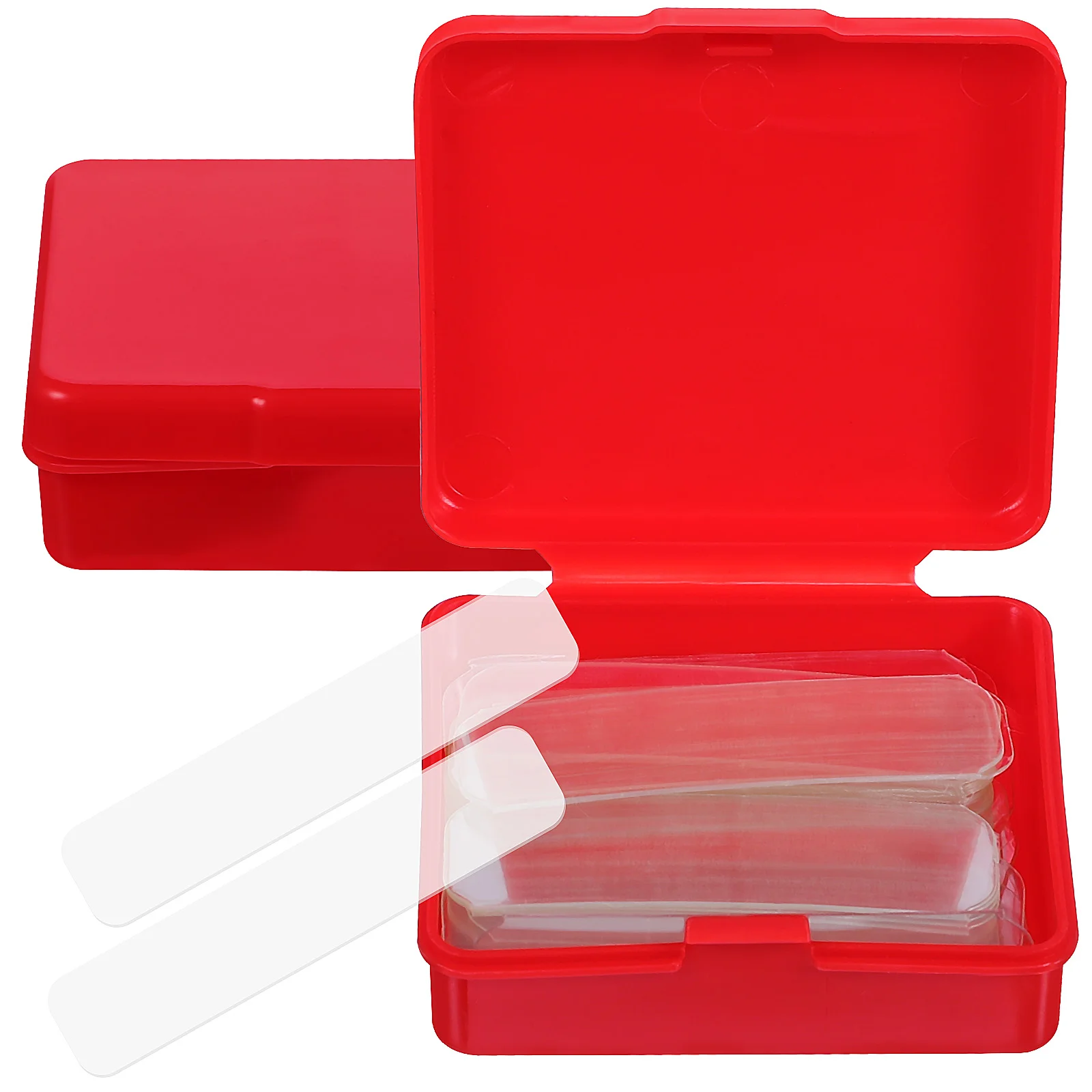 

2 Boxes Glue Adhesive Tape Reusable Double Sided Sucker Non-marking Strong Adhesives Plastic Mounting Transparent Compact