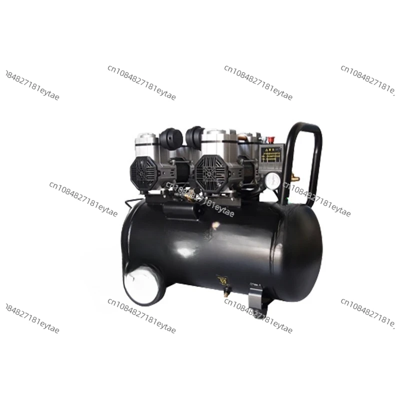 50/65L Silent Oil-Free Air Compressor with Tank – Portable 220V for Woodworking, Auto Repair, Home & Tire Inflation