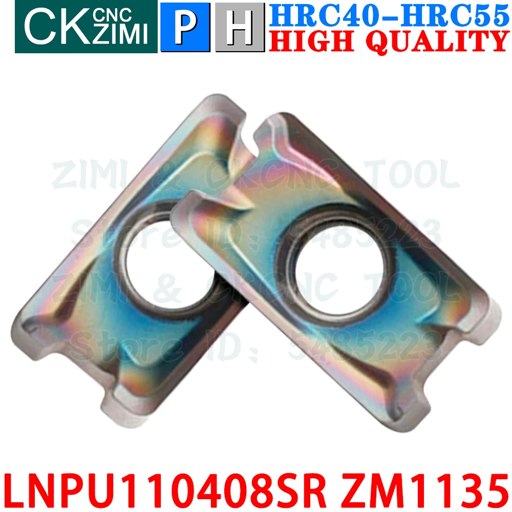 LNPU110408SR ZM1135 LNPU 110408 SR ZM1135 LNPU110408 LNMU 1104 كربيد إدراج تغذية سريعة طحن إدراج التصنيع باستخدام الحاسب الآلي فهرسة أدوات تعدين القطع الثقيلة