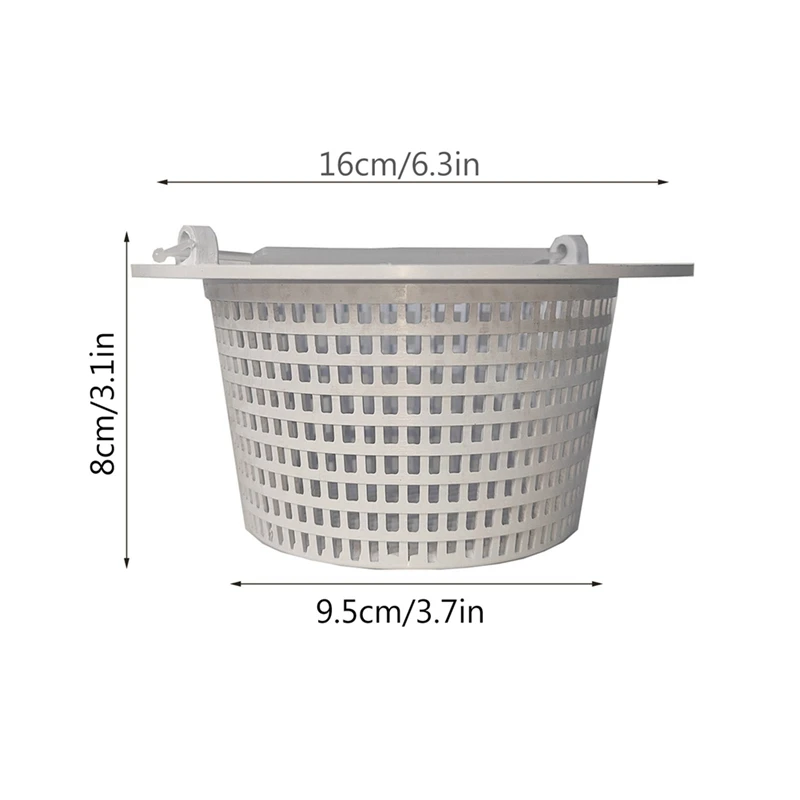 Swimming Pool Filter Basket For Pool Universal Replacement Skimmer Basket Plastic Skimmers For Hayward SP1091WM