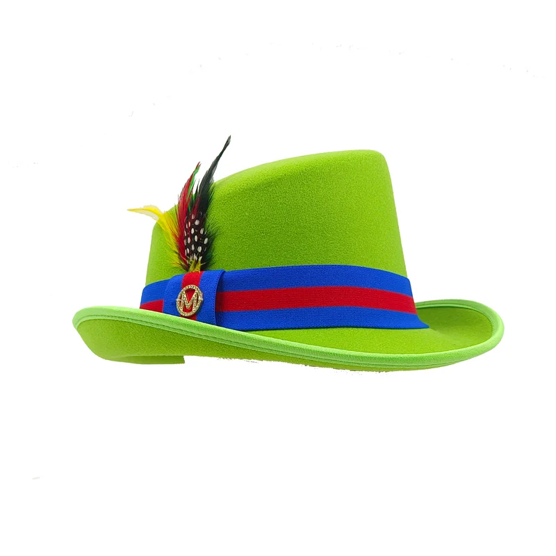 High Top abfallende Fedoras Hut Reiter Hut magische Leistung Hut Männer Zylinder Frauen Zylinder Sombrero Hombre – Detail 18