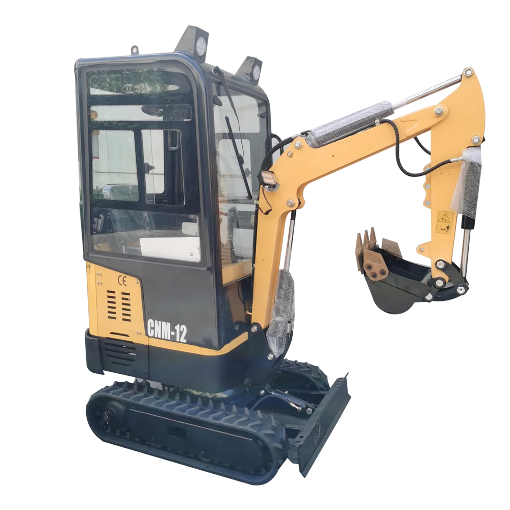 China Shandong Jining Mini Crawler Excavator Earth Digger Hine For Sale