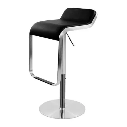 -aa Modern Minimalist Stainless Steel Front Desk Chair Light Luxury Lifting Rotating bar Stool Stool bar Chair High Stool