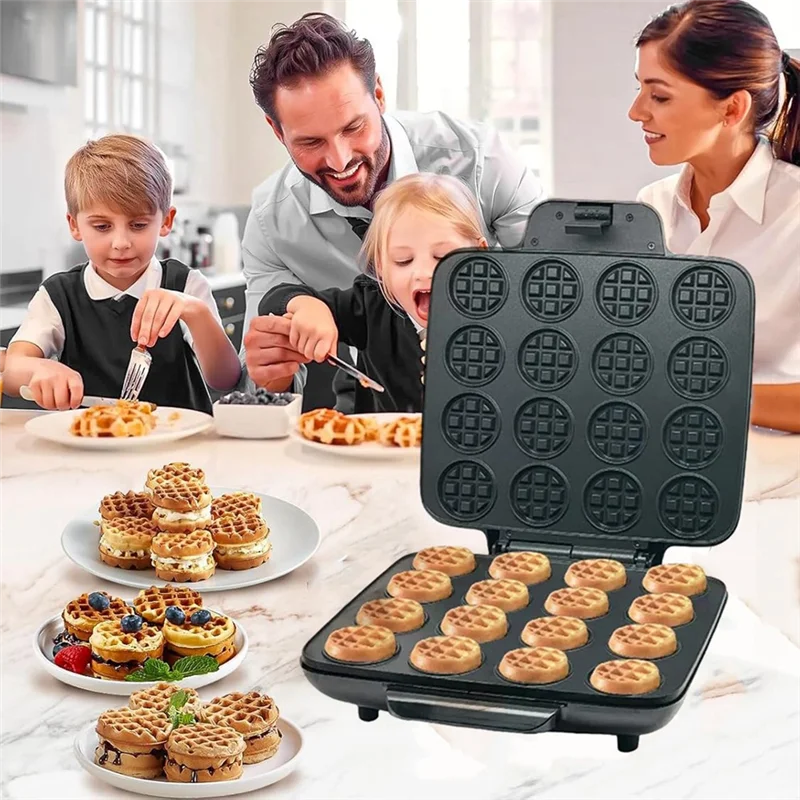 【NEW A39M】 16개의 논스틱 와플 몰드가 있는 - Mini Pancake Griddle 리뷰 및 가격