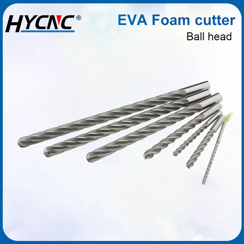 Foam Milling Cutter Hss Eps Eva Ball End Mill Cnc Router Engraving Tool For Cnc Milling Foam Engraving Drill Bit