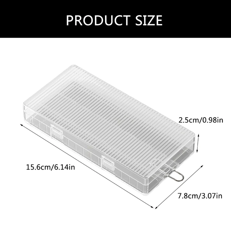 Caixa armazenamento bateria eficaz ADWE organiza 18.500 baterias fácil acesso