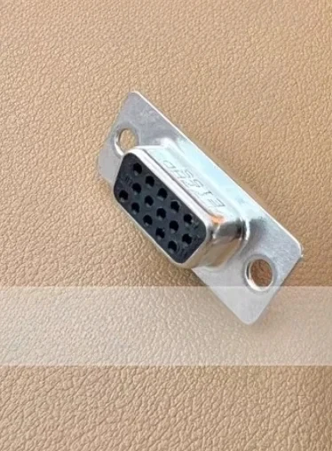 

2PCS L77HDE15S genuine stock 3 rows 15 core welded HD15 female head