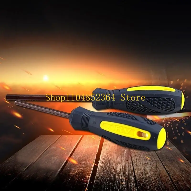 652F 1.5mm-6mm مسدس مفك البراغي مسطح أدوات يدوية مفك البراغي للإصلاح