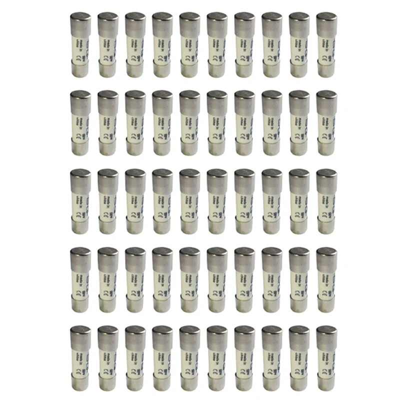 

ABRU-50 Pcs 1000 VDC Fuse Solar PV Explosion-Proof Fuse Silver - 20A