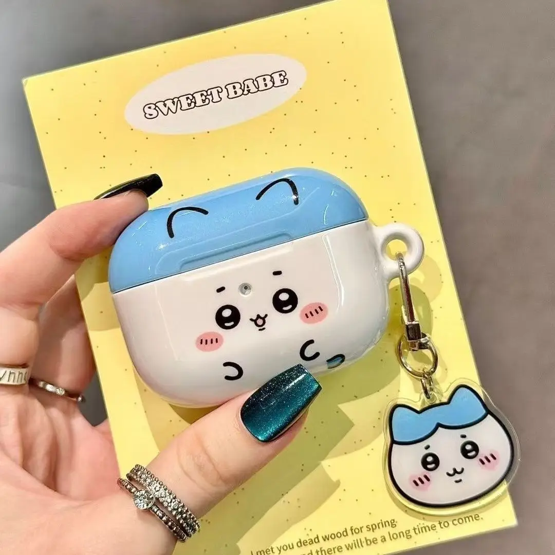 Cute Chiikawa Hachiware Usagi Hard Film Case for AirPods Pro Cartoon Protective Cover for Apple Bluetooth Earphone Kawaii New