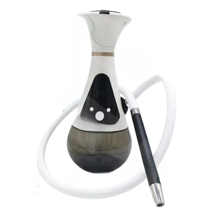 

Luxury Mini Hookah Travel Bag Box High Stainless Steel Zinc Mirror Iron Hose Frosted Hookah