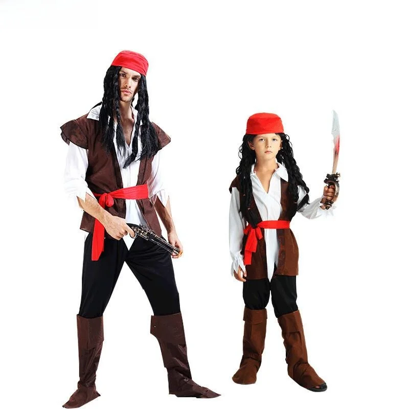 Disfraz de Pirata para loween, Traje de Cosplay, Atuendo para Actuaciones, Vestuario Tradicional Étnico para Mujer, Noveda...