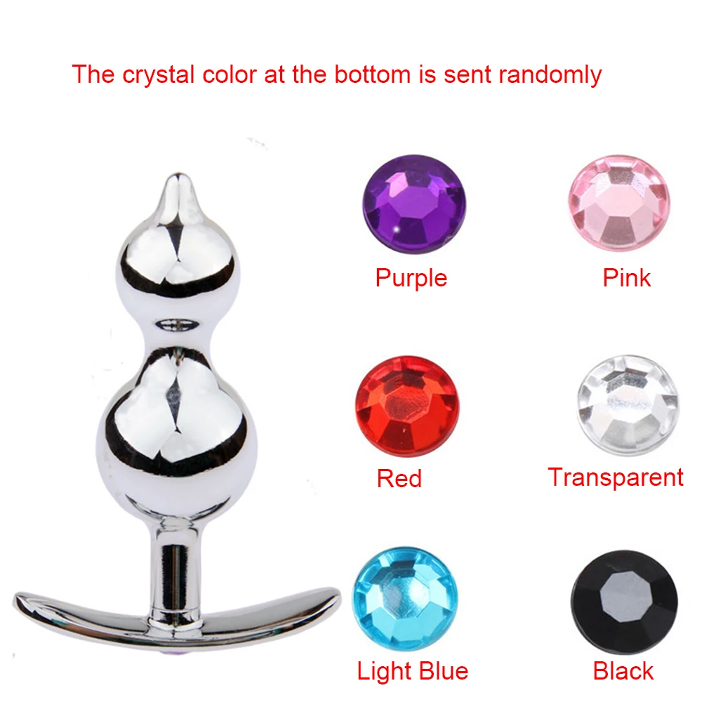Erotic Anus Stimulator Metal Anal Plugs Sex Toys For Men Women Gay Sex Shop Adult Products Butt Plug Prostate Massage 5
