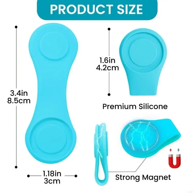 195C Practical Sturyd Silicone Golf Hat Clip Featuring Strong Magnet Accessory for Beginners and Professional Players
